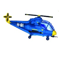 Вертолет синий 1207-0941
